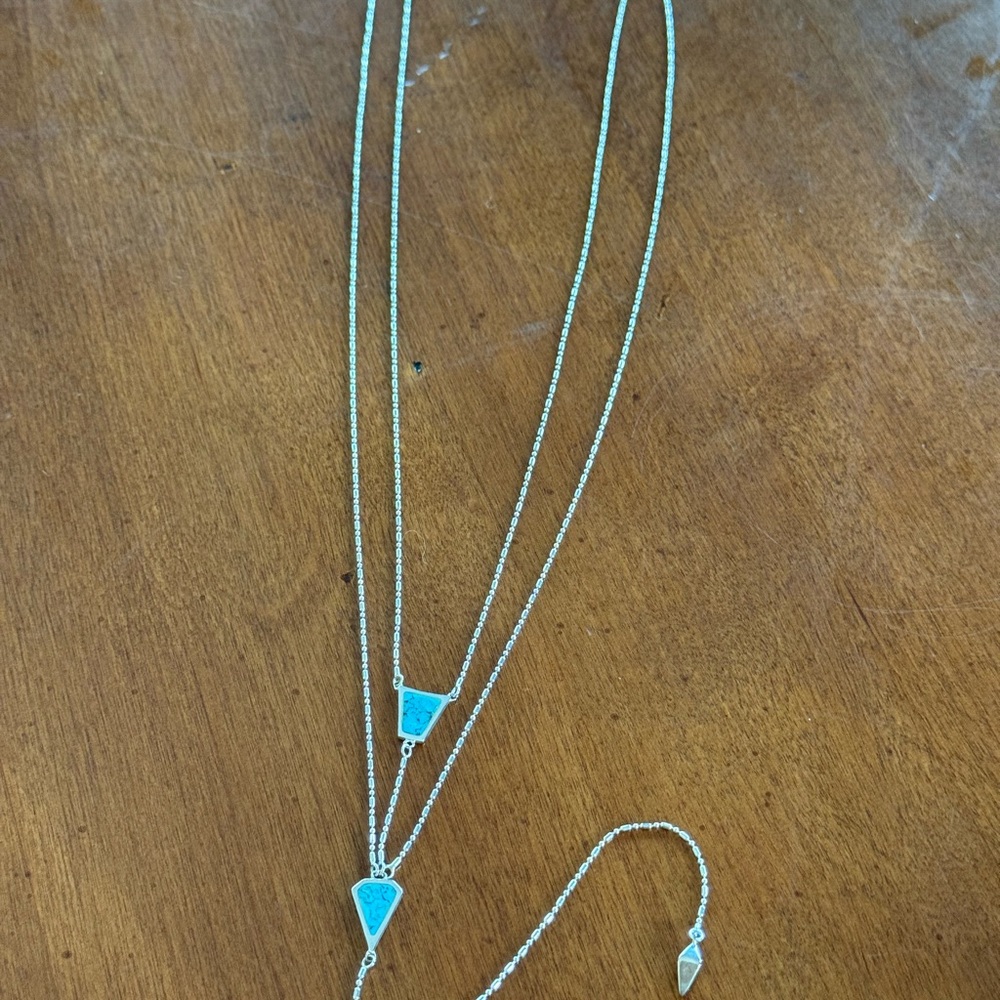 Silpada .925 Elegant Silver 2 Tier Layered Reversible Necklace